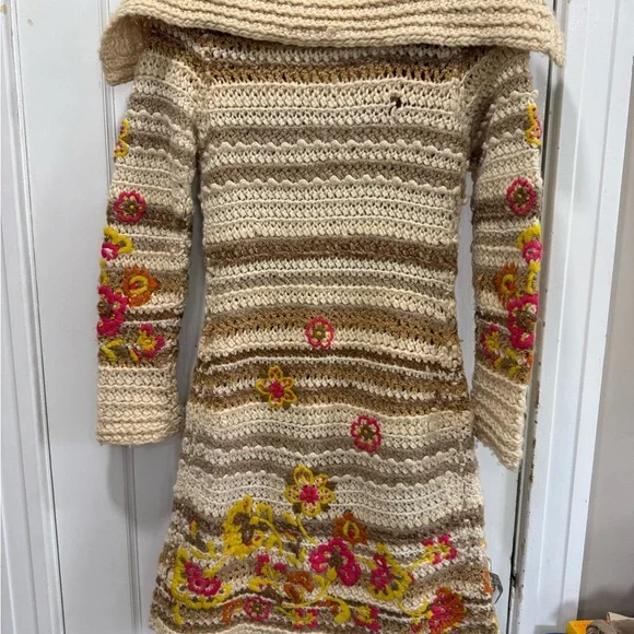 Anthropologie “Boho Cottage Floral Spring Knit Duster Cardigan Sweater” - Picture 15 of 15